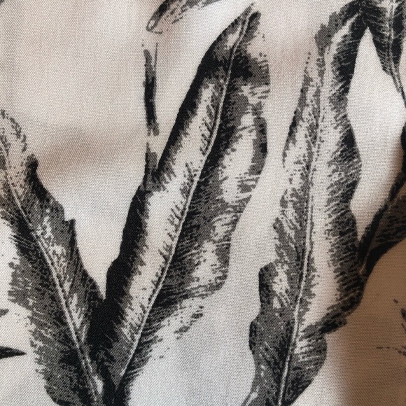 Alexander Julian Men's Black & White Patterned Short Sleeve Shirt Size M - Picture 9 of 9